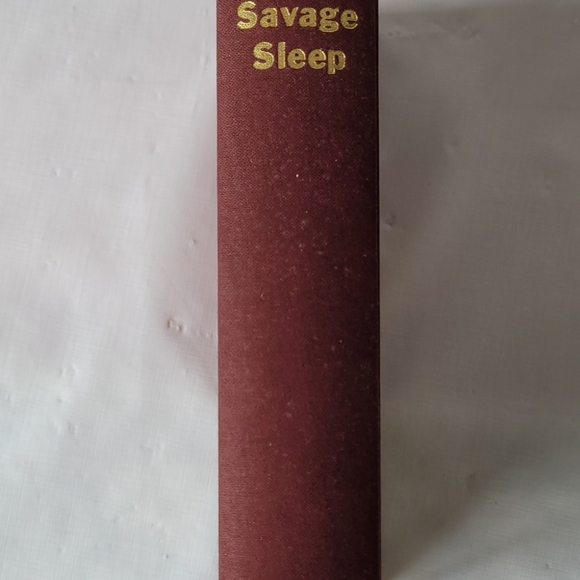 Savage Sleep a Novel by Millen Brand 1968 Crown Publishers Rare Good condition. - Picture 10 of 15